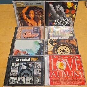 CD Collection with Various Artists
